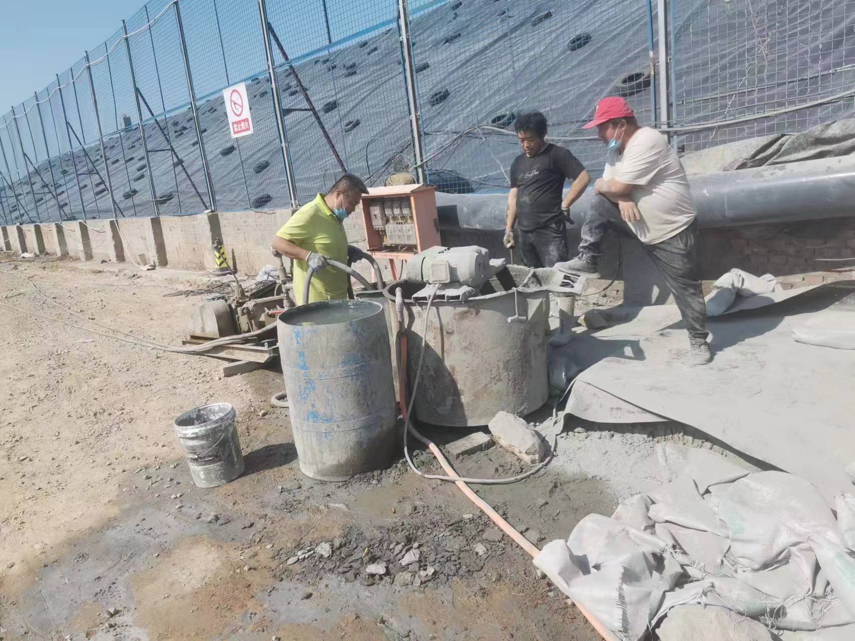 多文镇袖阀管注浆